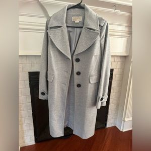 Michael Kors, gray wool blend coat